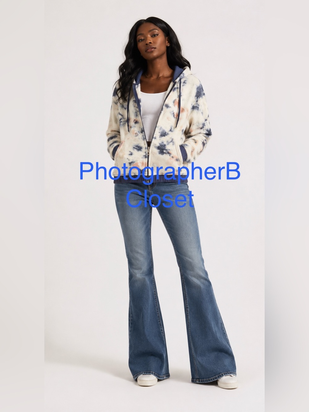 Offline by Aerie Cropped Sherpa Tie Dye Jacket NWT Size Large large